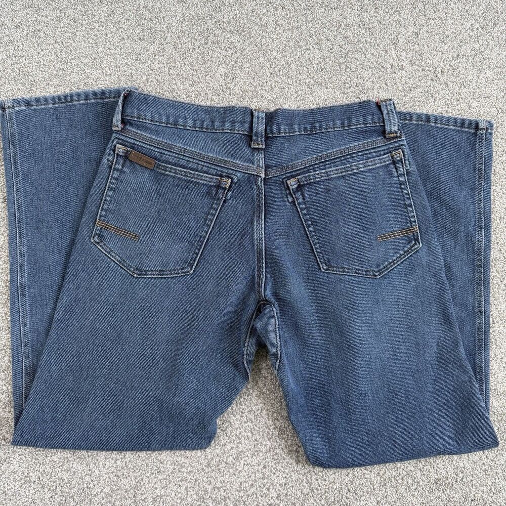 Wrangler Riggs Workwear Utility Jeans Denim Blue Mens Size 34x30